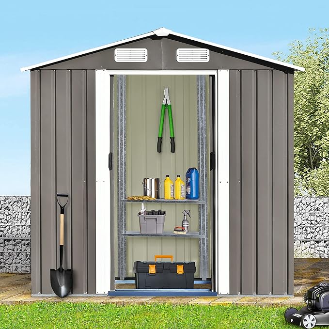 Outdoor Multifunctional Tool Shed