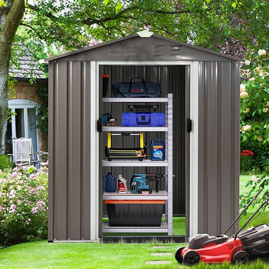 Outdoor Multifunctional Tool Shed